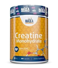 Пищевая добавка Haya Labs Sports Creatine Monohydrate, 200 капсул цена и информация | Креатин | kaup24.ee