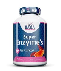 Пищевая добавка Haya Labs Super Enzyme Complex, 90 таблеток, MP-895/17 цена и информация | Другие добавки и препараты | kaup24.ee