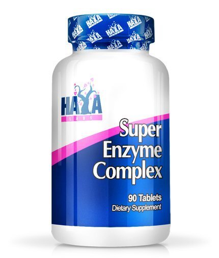 Toidulisand Haya Labs Super Enzyme Complex 90 tab. цена и информация | Muud toidulisandid ja preparaadid | kaup24.ee