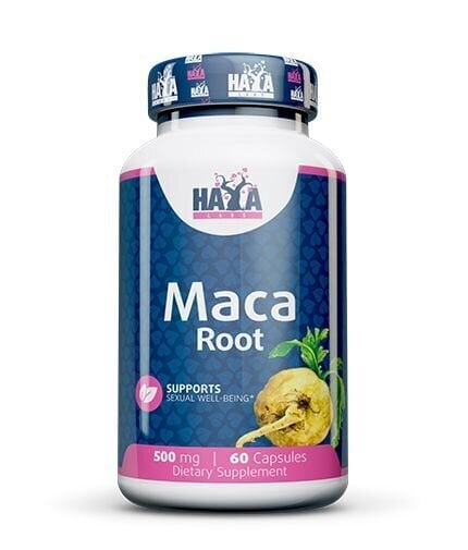 Toidulisand Haya Labs Maca 60 kaps. hind ja info | Vitamiinid | kaup24.ee