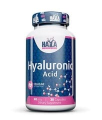 Haya Labs Hyaluronic Acid, 30 капсул цена и информация | Витамины | kaup24.ee