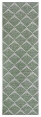 Northrugs vaip Jaffa Emerald Green Cream 70x200 cm цена и информация | Ковры | kaup24.ee