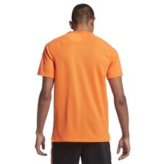 Meeste T-särk Nike Breathe Squad TOP SS M 859850806, oranž hind ja info | Meeste T-särgid | kaup24.ee