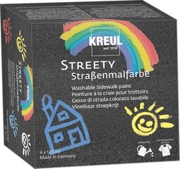 Набор наружных красок, Kreul Streety Sidewalk paint starter set цена и информация | Принадлежности для рисования, лепки | kaup24.ee