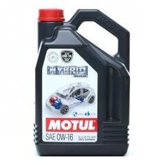 Масло моторное Motul Hybrid 0W16, 107154, 4 л цена и информация | Моторные масла | kaup24.ee