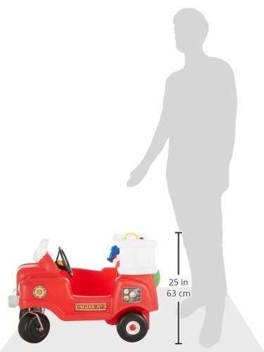 Laste tõugatav tuletõrjeauto veepaagiga Little Tikes цена и информация | Imikute mänguasjad | kaup24.ee