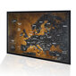 Euroopa kaart nööpnõeltega, 42 x 29,7 cm hind ja info | Maailmakaardid | kaup24.ee