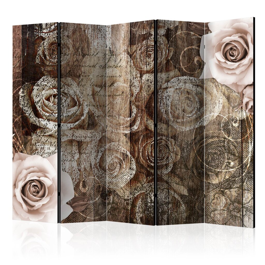 Ruumijaotur - Old Wood & Roses II [Room Dividers] цена и информация | Sirmid ja vaheseinad | kaup24.ee