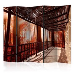 Ruumijaotur - Nature: Forest Terrace II [Room Dividers] hind ja info | Sirmid ja vaheseinad | kaup24.ee