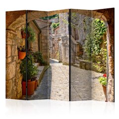 Ruumijaotur - Provincial alley in Tuscany II [Room Dividers] hind ja info | Sirmid ja vaheseinad | kaup24.ee