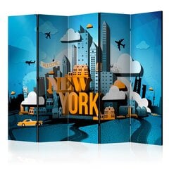 Ruumijaotur - New York - welcome II [Room Dividers] hind ja info | Sirmid ja vaheseinad | kaup24.ee