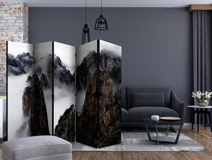 Ruumijaotur - Sea of clouds in Huangshan Mountain, China II [Room Dividers] hind ja info | Sirmid ja vaheseinad | kaup24.ee