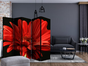 Ruumijaotur - Red gerbera flower II [Room Dividers] hind ja info | Sirmid ja vaheseinad | kaup24.ee