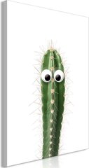 Maal - Live Cactus (1 Part) Vertical hind ja info | Seinapildid | kaup24.ee