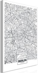 Картина Map of Berlin цена и информация | Картины, живопись | kaup24.ee