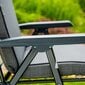 Lamamistool Patio Modena H024-07PB, hall цена и информация | Päevitustoolid | kaup24.ee