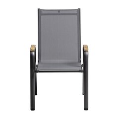 Садовый стул Kettler Cirrus, черный цена и информация | Садовые стулья, кресла, пуфы | kaup24.ee