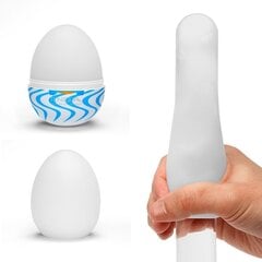 Яйца Tenga с волнами Egg Wind, 1 шт. цена и информация | Секс игрушки, мастурбаторы | kaup24.ee