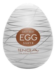 Яйца Tenga с желобками и шнурами Egg Silky II, 1 шт. цена и информация | Секс игрушки, мастурбаторы | kaup24.ee