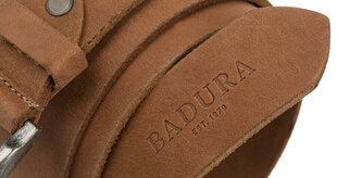 Мужской кожаный ремень Badura, коричневый цена и информация | Мужские ремни | kaup24.ee