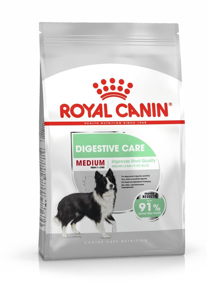 Royal Canin tundliku seedetraktiga koertel Medium Digestive Care, 10kg цена и информация | Kuivtoit koertele | kaup24.ee