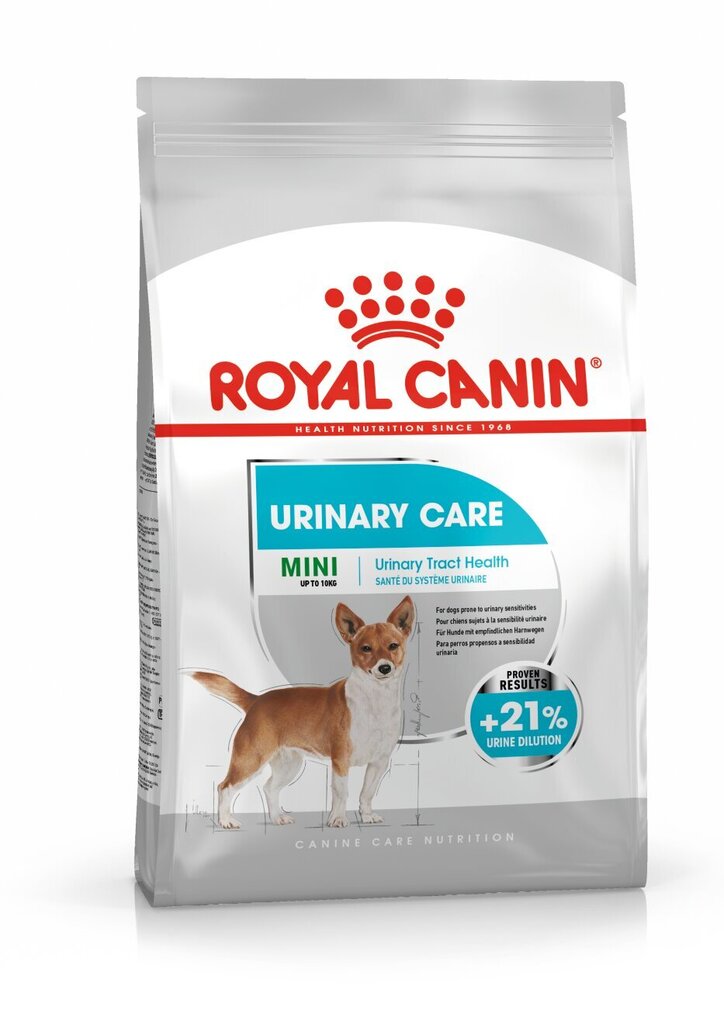 Royal Canin tundlike kuseteedega koertel Mini Urinary Care, 1kg цена и информация | Kuivtoit koertele | kaup24.ee