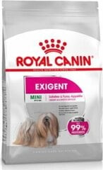 Royal Canin toit täiskasvanud väikest ja valivat tõugu koertele Mini Exigent, 3 kg hind ja info | Kuivtoit koertele | kaup24.ee