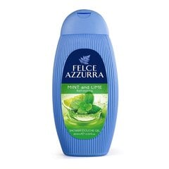 Гель для душа Felce Azzurra Mint & Lime, 400 мл цена и информация | Масла, гели для душа | kaup24.ee