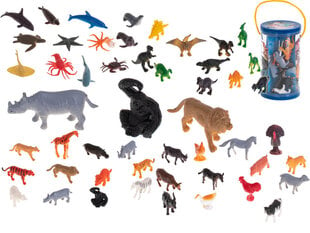 Набор фигурок животных, 48 шт. цена и информация | Игрушки для мальчиков | kaup24.ee