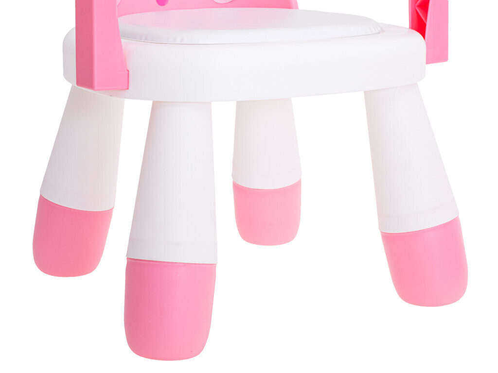 Tool lauaga söögiks ja mängudeks, roosa hind ja info | Imikute mänguasjad | kaup24.ee