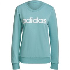 Джемпер Adidas W Lin Ft Sweat Blue цена и информация | Спортивная одежда женская | kaup24.ee