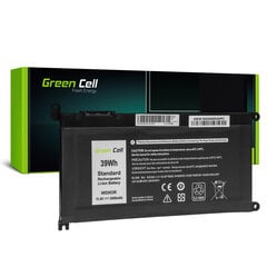 WDX0R WDXOR aku, Dell Inspiron 13 5368 5378 5379 14 5482 15 5565 5567 5568 5570 5578 5579 7560 7570 17 5770, Green Cell DE150 цена и информация | Аккумуляторы для ноутбуков | kaup24.ee