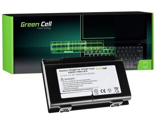 Green Cell, sobib Fujitsu-Siemens LifeBook hind ja info | Sülearvuti akud | kaup24.ee