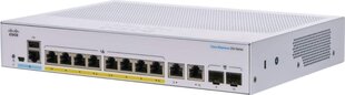 Cisco CBS250-8PP-E-2G-EU цена и информация | Коммутаторы (Switch) | kaup24.ee