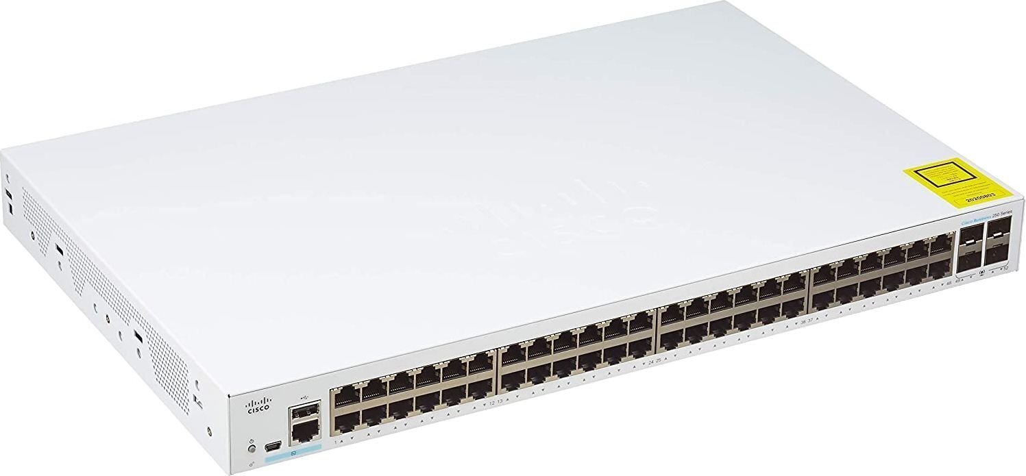 Cisco CBS250-48P-4G-EU цена и информация | Lülitid (Switch) | kaup24.ee