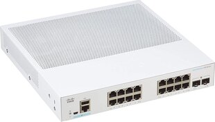 Cisco CBS350-16T-2G-EU цена и информация | Коммутаторы (Switch) | kaup24.ee