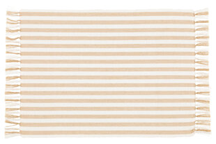 Lauamatt 4Living Stripe Beige, 33x45 cm hind ja info | Laudlinad, lauamatid, servjetid | kaup24.ee