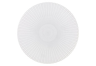 Lauamatt 4Living Roundel White, 40x40 cm цена и информация | Скатерти, салфетки | kaup24.ee