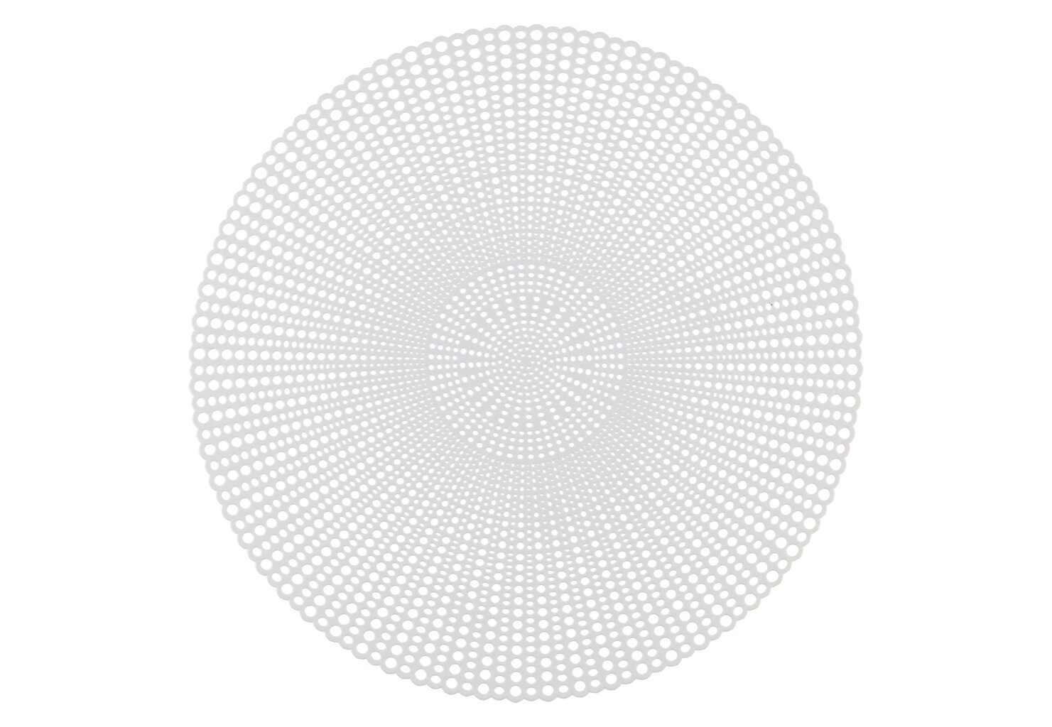 Lauamatt 4Living Roundel White, 40x40 cm цена и информация | Laudlinad, lauamatid, servjetid | kaup24.ee