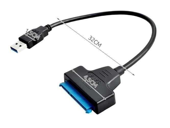 USB-adapter SATA 3.0 цена и информация | Kaablid ja juhtmed | kaup24.ee
