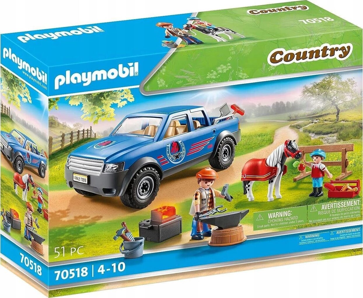 70518 Playmobil, mobile farrier hind ja info | Klotsid ja konstruktorid | kaup24.ee