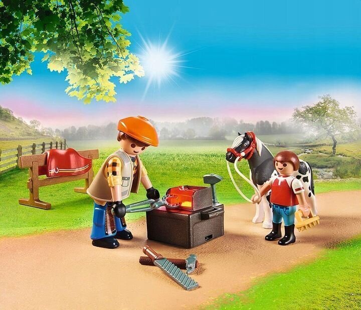 70518 Playmobil, mobile farrier hind ja info | Klotsid ja konstruktorid | kaup24.ee