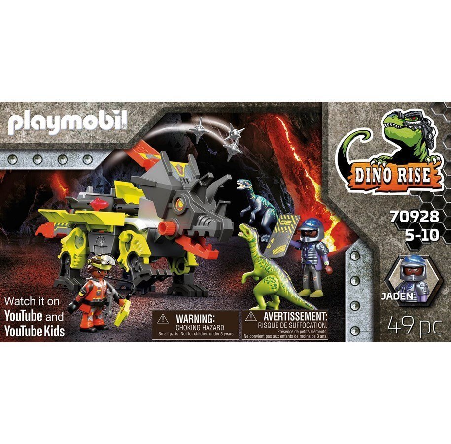 70928 PLAYMOBIL® Dino Rise, Robot цена и информация | Klotsid ja konstruktorid | kaup24.ee