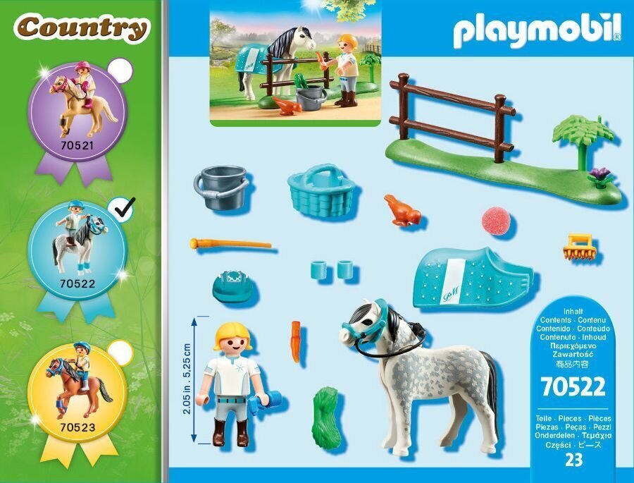 70522 Playmobil, kollektsioon Pony - Classic цена и информация | Klotsid ja konstruktorid | kaup24.ee