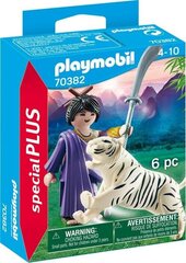 70382 PLAYMOBIL®, Fighter with Tiger hind ja info | Klotsid ja konstruktorid | kaup24.ee