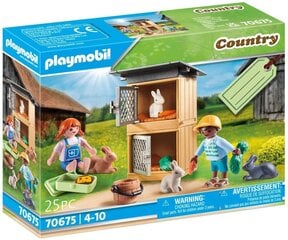 70675 PLAYMOBIL, Laste ja küülikute kinkekomplekt цена и информация | Конструкторы и кубики | kaup24.ee