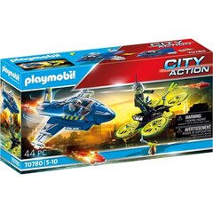 70780 PLAYMOBIL® City Action, полицейский самолет с дроном цена и информация | Конструкторы и кубики | kaup24.ee