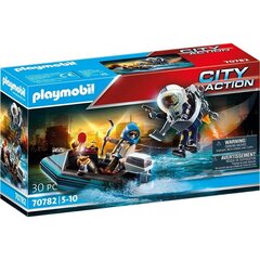 70782 PLAYMOBIL® City Action, набор полицейских самолетов с лодкой цена и информация | Конструкторы и кубики | kaup24.ee