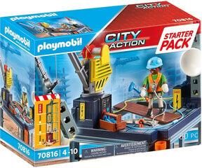 70816 PLAYMOBIL® City Life, Ehitusplats hind ja info | Klotsid ja konstruktorid | kaup24.ee