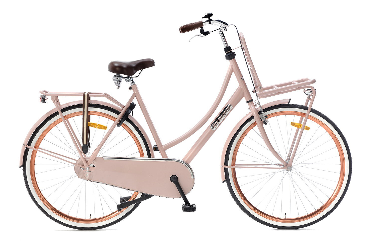 Naiste jalgratas Popal Daily Dutch Basic 28'' 57 cm, pruun hind ja info | Jalgrattad | kaup24.ee